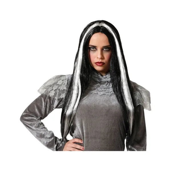 Parukas Valge Must Vampiir 60 cm