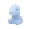 Yövalo Sininen Muovinen Dinosaurus
