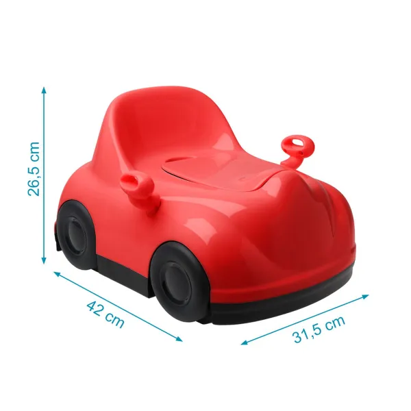 Редуктор для унитаза Красный Автомобиль 32 cm