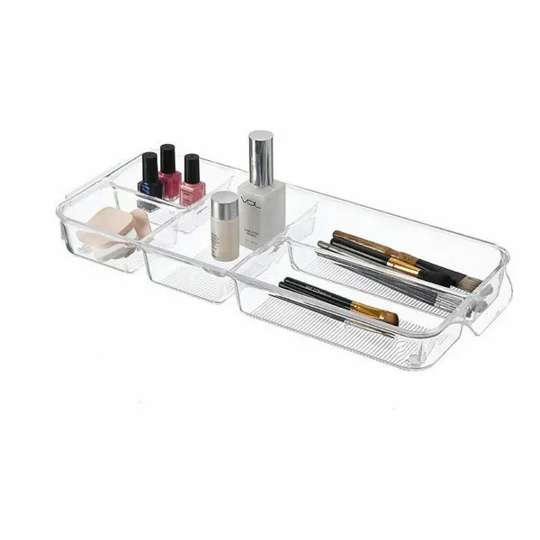 Padėklas su skyriais Confortime polistirenas 45 x 18 x 4,7 cm 12 vnt. (45 x 18 x 4,7 cm)