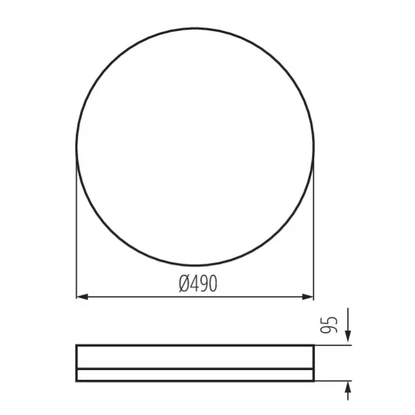 Linear LED luminaire AL-LH-NT