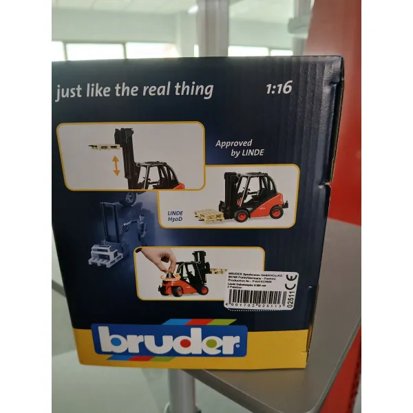 Kravas automašīna publiskiem darbiem Gabelstapler Bruder 02511 (29 x 9 x 22 cm)