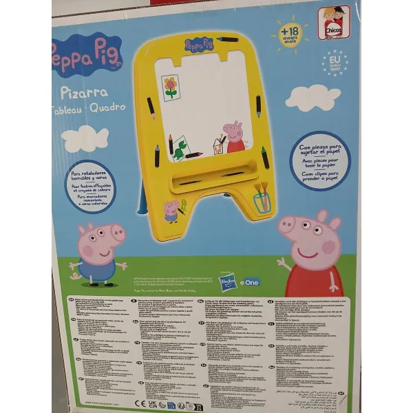 Magic Blackboard Peppa Pig 52199 Geltona 59 x 33 x 75 cm (59 x 33 x 75 cm)