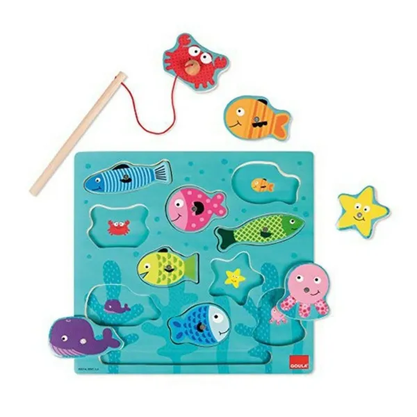 Child's Wooden Puzzle Goula D53131