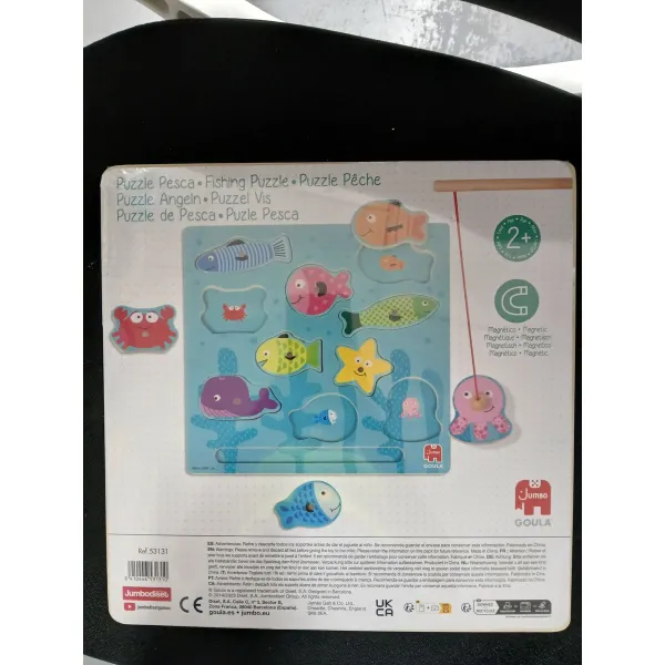 Child's Wooden Puzzle Goula D53131