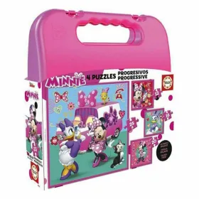 Puzle un domino komplekts Minnie Educa 17638