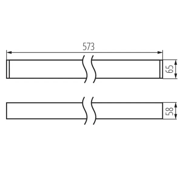 Linear LED luminaire ALD-SL-NT