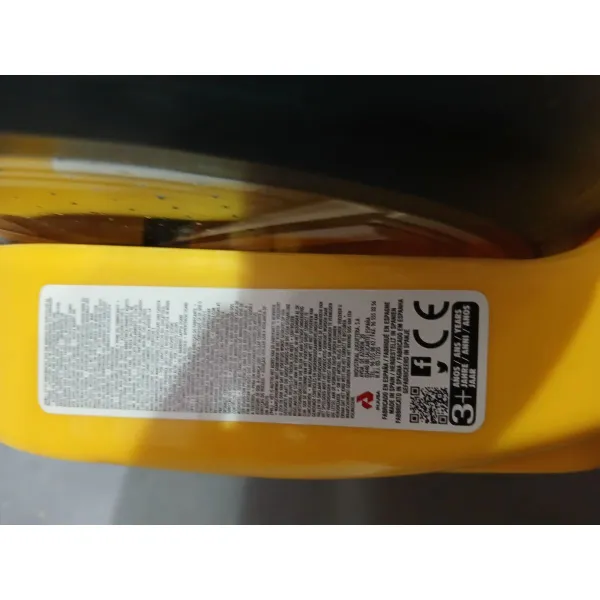 Foot to Floor Motorbike Injusa 194/000 99 x 46 x 61 cm Yellow