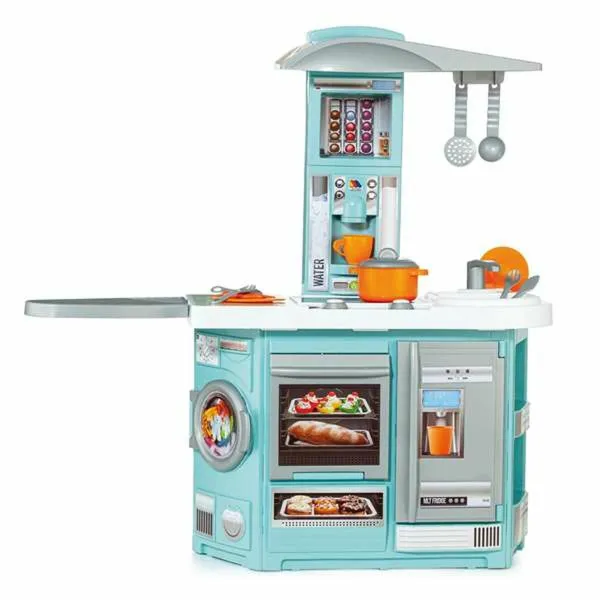 Rotaļlietu Virtuve Cook Moltó 18151 100 x 97 x 31 cm Zils Salokāms (100 x 97 x 31 cm)