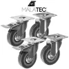 Grozāmie riteņi - 4 gabalu komplekts Malatec 22537
