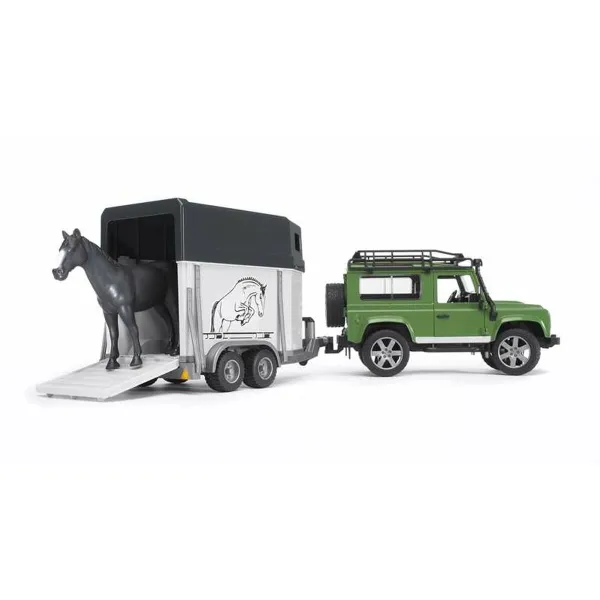 Transportlīdzekļu Rotaļu Komplekts Bruder BR-02592 28 x 13,8 x 15,3 cm Zaļš