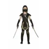 Lasten asut My Other Me Musta Ninja 5-6 vuotta (5 Kappaletta)