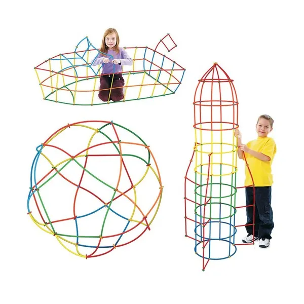 Blocks - straws - set of 408 pcs. 22408