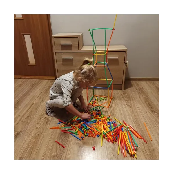 Blocks - straws - set of 408 pcs. 22408