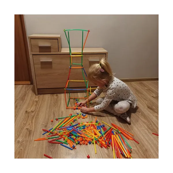 Blokai - šiaudeliai - rinkinys 408 vnt. 22408