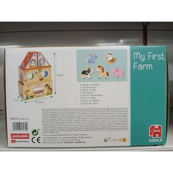 Konstrukciju Spēle Ferma Goula 53470 (10 pcs)