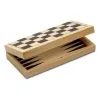 Setti 3 lautapeliä Cayro 648 Puu 29 x 29 cm 3-in-1 Shakki Backgamon Naiset
