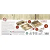 Setti 3 lautapeliä Cayro 648 Puu 29 x 29 cm 3-in-1 Shakki Backgamon Naiset