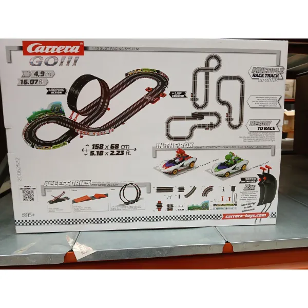 Sacensību Trase Carrera NINTENDO MARIO KART P-WIN