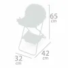 Chair for Dolls Decuevas Ocean Fantasy  Highchair 65 x 32 x 42 cm
