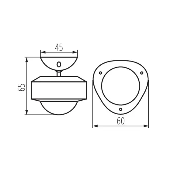 PIR motion sensor KANLUX SMART