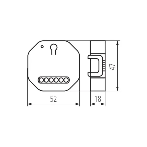 Switchbox relay KANLUX SMART