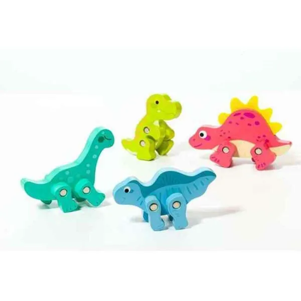Setti dinosaurusta Moltó 21295 4 Kappaletta