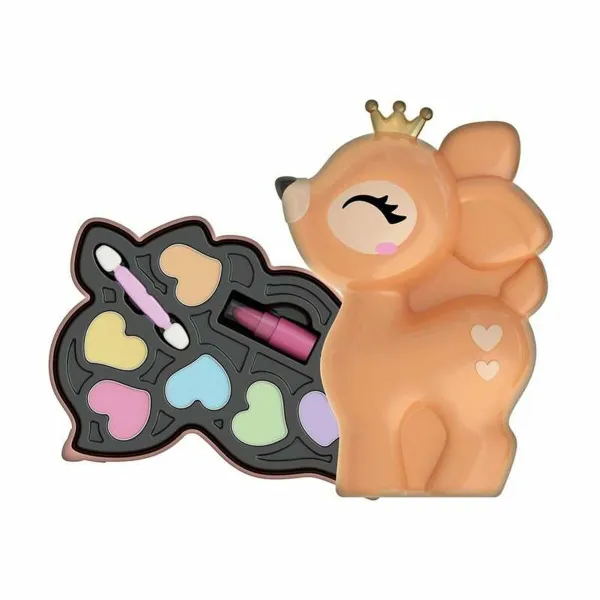 Lasten meikkisetti Clementoni Lovely Make Up Peura (27 x 22 x 5 cm)