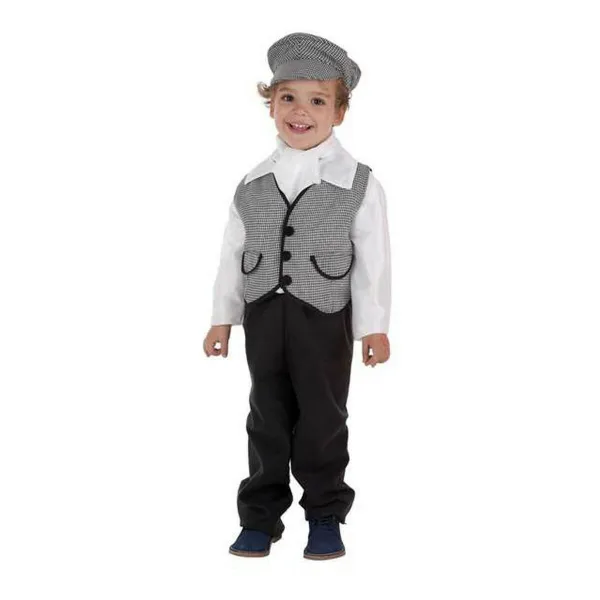Маскарадные костюмы для детей Chulapo 2-3 Years Чёрный (4 Предметы)
