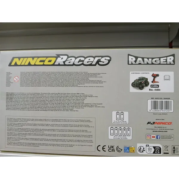 Ar Pulti Vadāma Automašīna Ninco Ranger Monster 30 x 19 x 16 cm