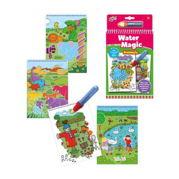 Värityskuvablokki Water Magic Diset A3079H