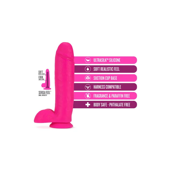 Dildo Blush Neo Pinkki Ø 5,8 cm 26,6 cm