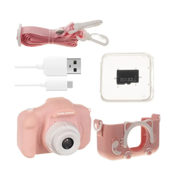 Digital camera pink Kruzzel AC22296