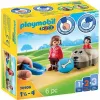 Playset Playmobil 1.2.3 Suns Zēni 70406 (6 pcs)