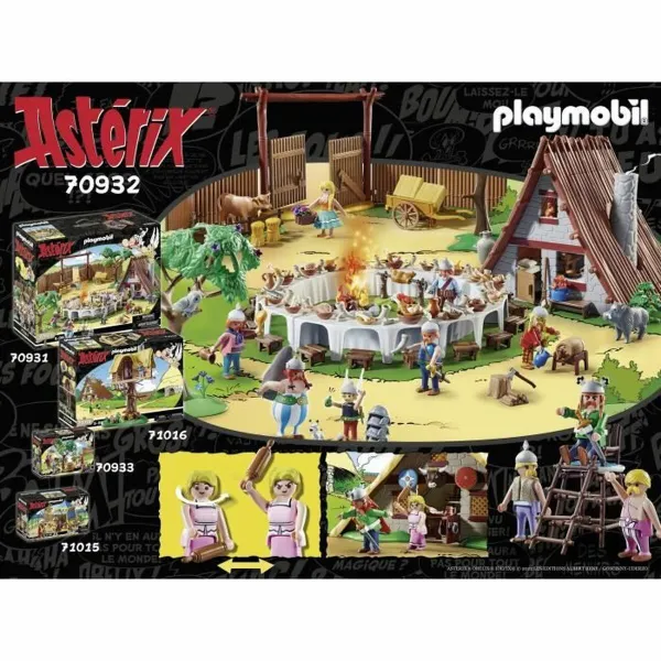 Playset Playmobil Vitalstatistix Hut Astérix 70932 (110 pcs)