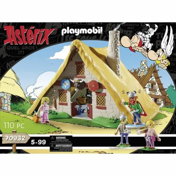 Playset Playmobil Vitalstatistix Hut Astérix 70932 (110 pcs)