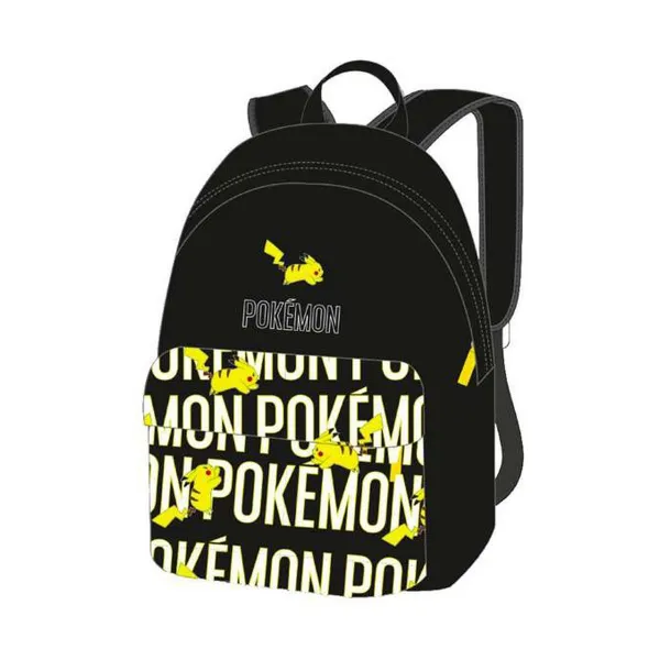 Skolas soma Pokémon Pikachu 41 x 31 x 13,5 cm Pielāgojams mugursomu ratiņiem