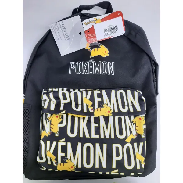 Koululaukku Pokémon Pikachu 41 x 31 x 13,5 cm Sopii reppuun pyörillä