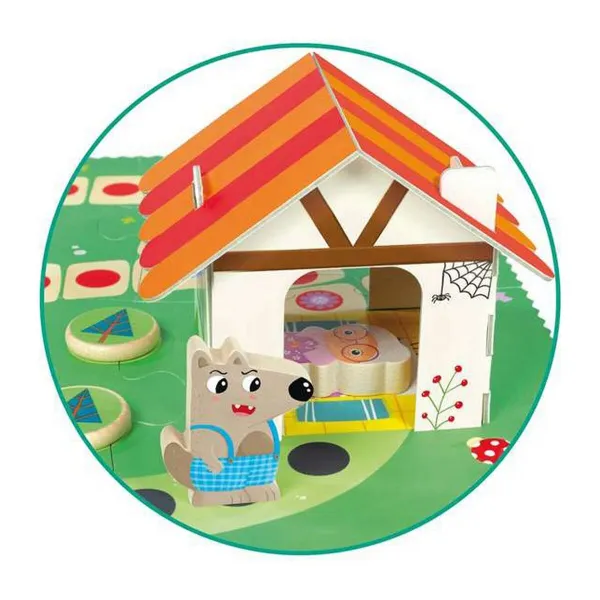 Образовательный набор Goula Little Red Ridding Hood 9 Предметы