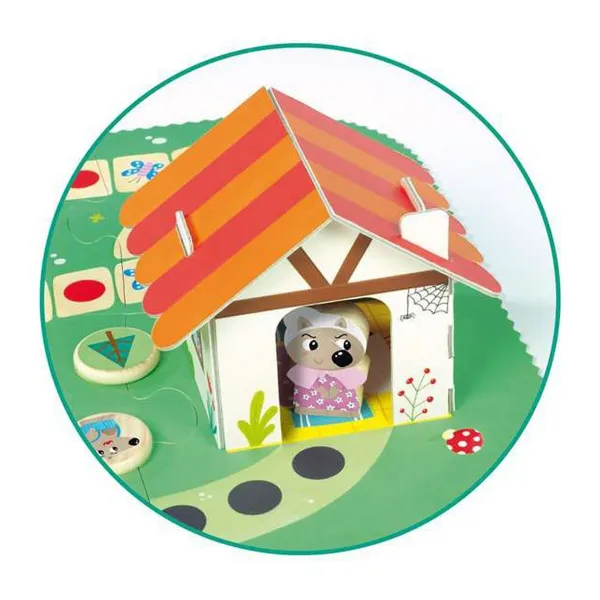 Образовательный набор Goula Little Red Ridding Hood 9 Предметы