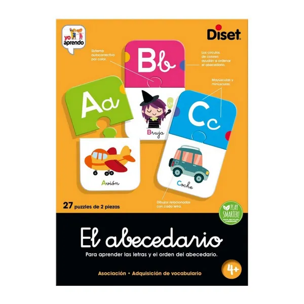Izglītojošā Spēle Diset El Abecedario 54 Daudzums