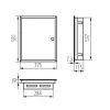 Metal distribution board KP-DB-I-MF