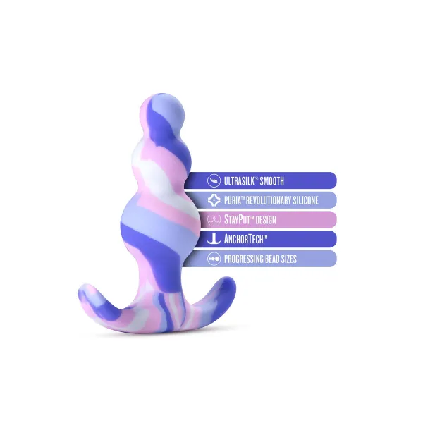Anal plug Blush Avant Multicolour (7,6 cm) (6,3 cm)