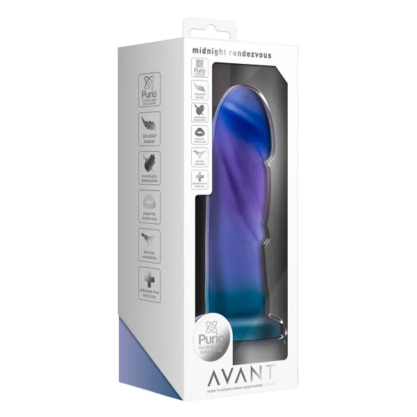 Dildo Blush Avant Midnight Sininen