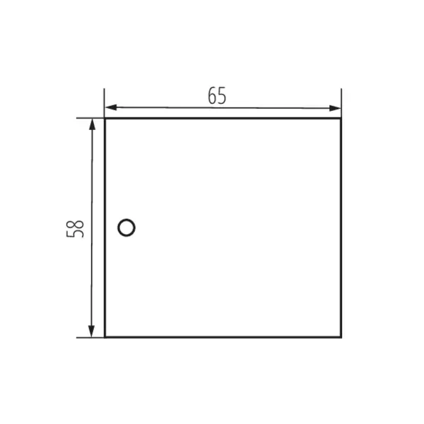 Accessory for electrical supply track systems TEAR N RC