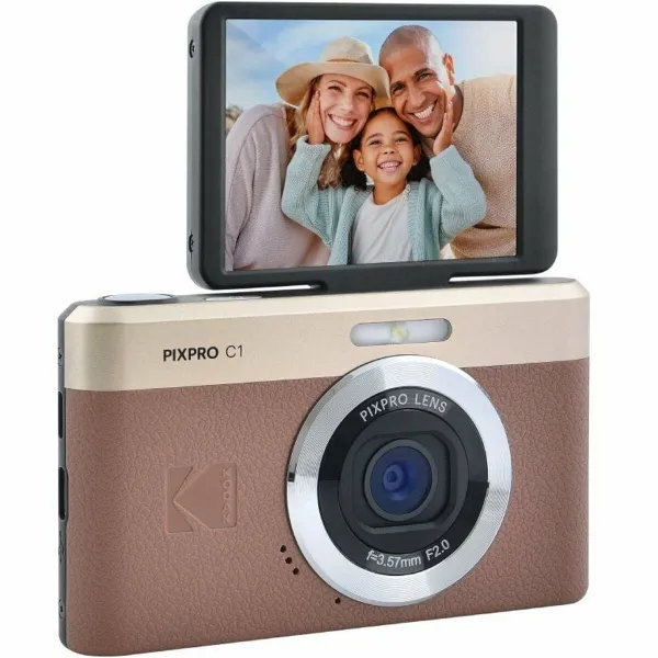 Digital Camera Kodak PIXPRO C1 BW Brown