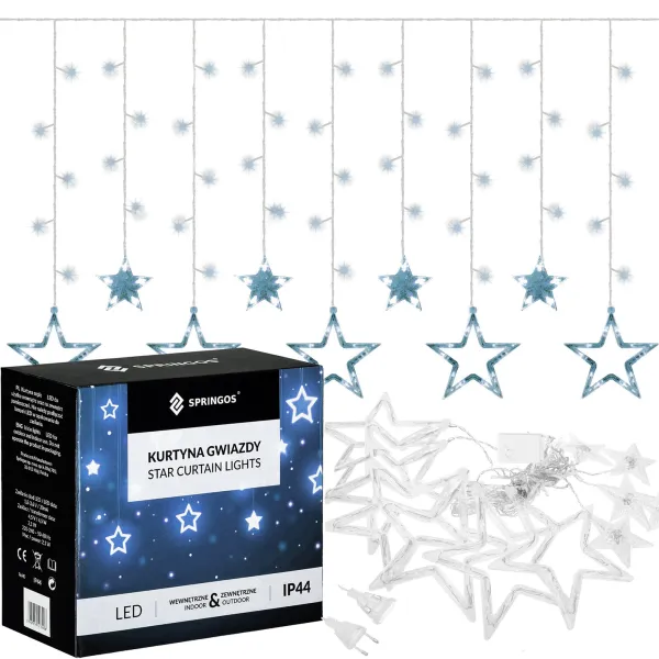 Рождественские гирлянды Springos CL4134 138 Led