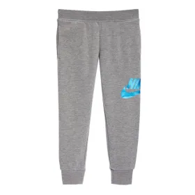 Pitkät urheiluhousut Nike Metallic HBR Gifting Harmaa