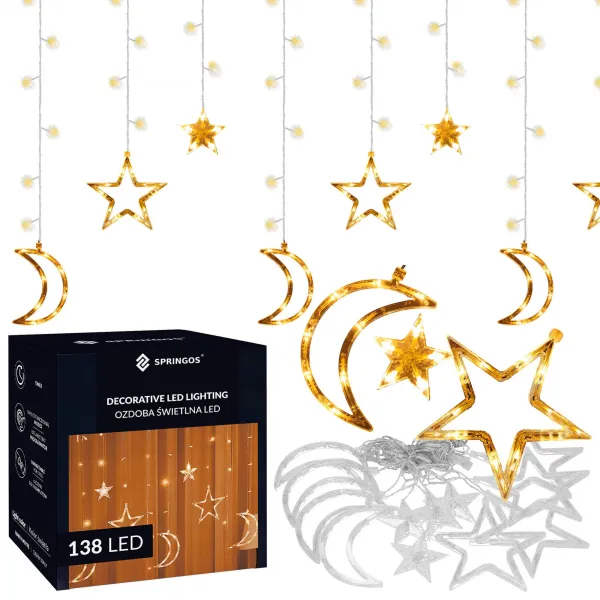 Рождественские гирлянды Springos CL4136