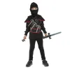 Lasten asut My Other Me Ninja 3-5 vuotta Musta (5 Kappaletta)
